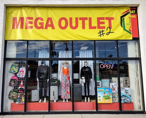 mega outlet store.